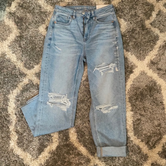 American Eagle Outfitters Jeans | American Eagle Stretch Mom Straight